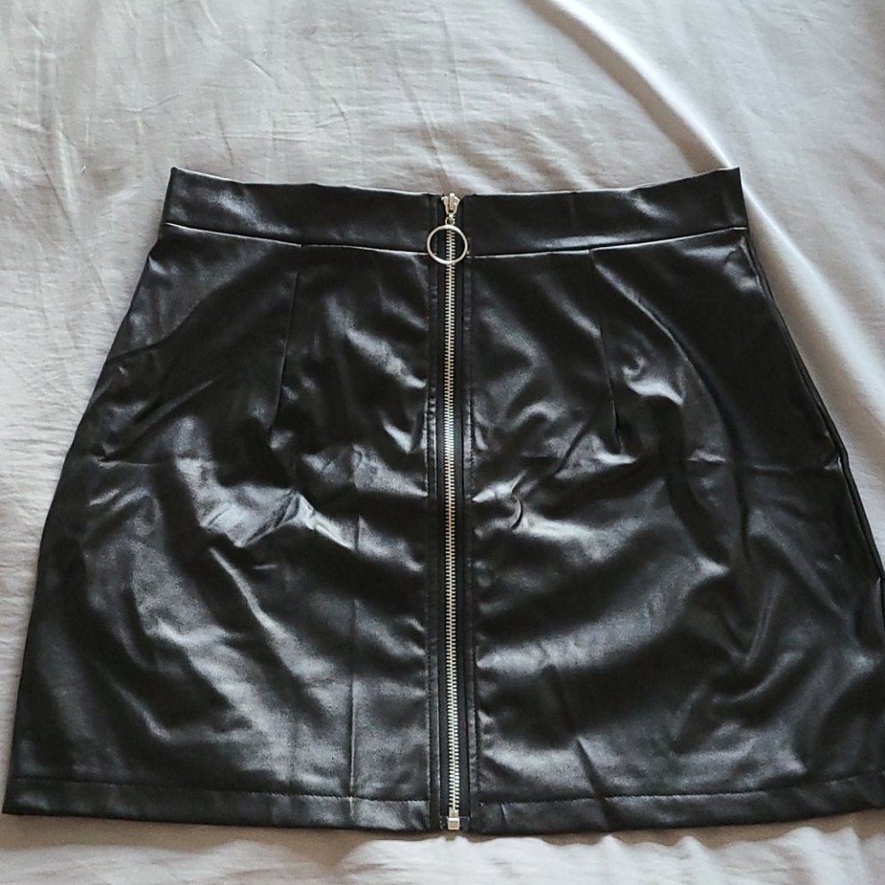 Leather Skirt